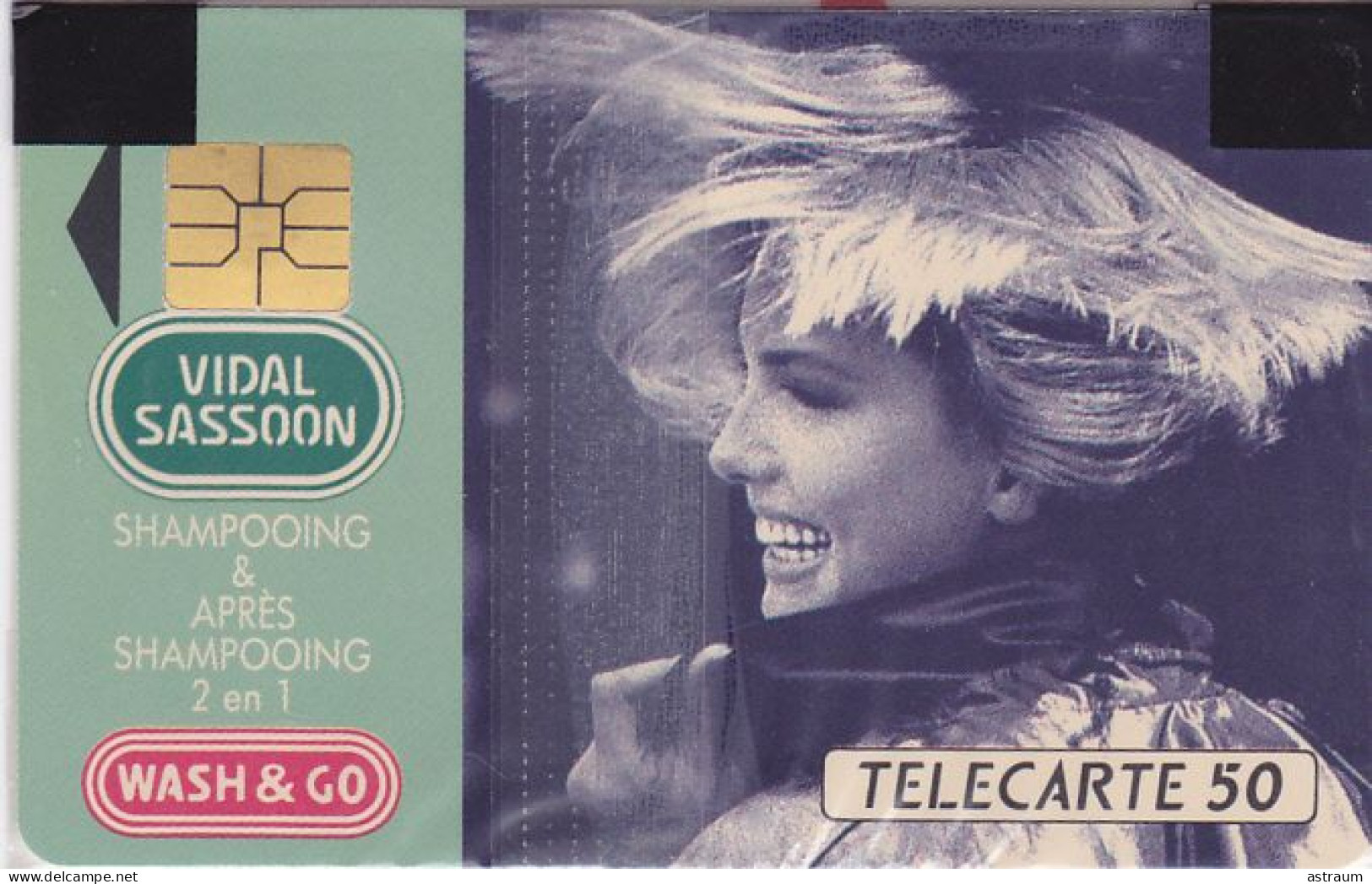 Telecarte Privée / Publique En165 NSB - Wash & Go Vidal Sassoon- 50 U - So3 - 1991 - 50 Einheiten