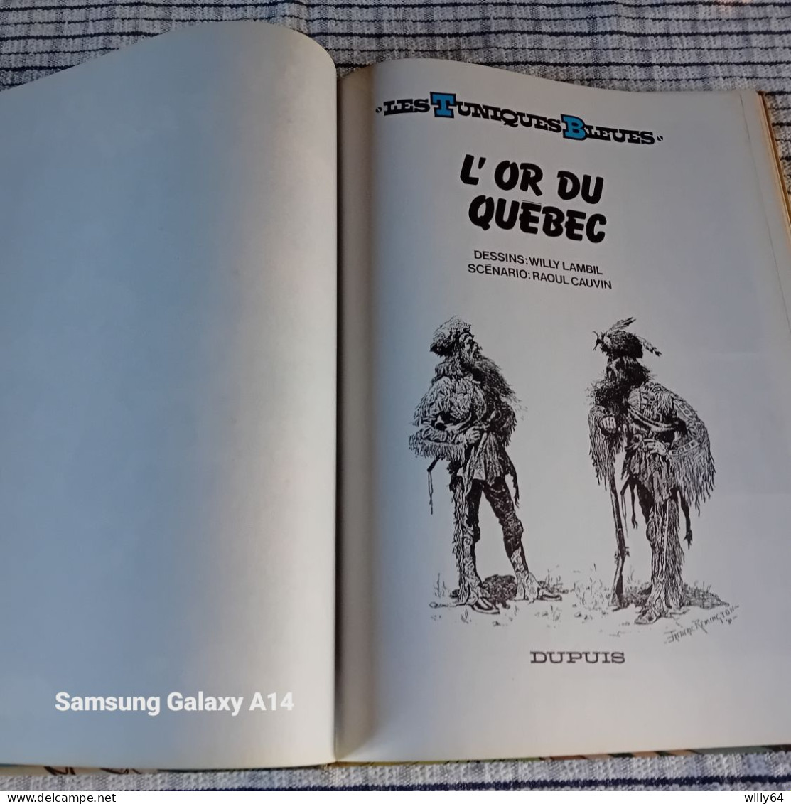 LES TUNIQUES BLEUES   N°26  " L'or Du Québec "   1990  DUPUIS  TBE - Tuniques Bleues, Les