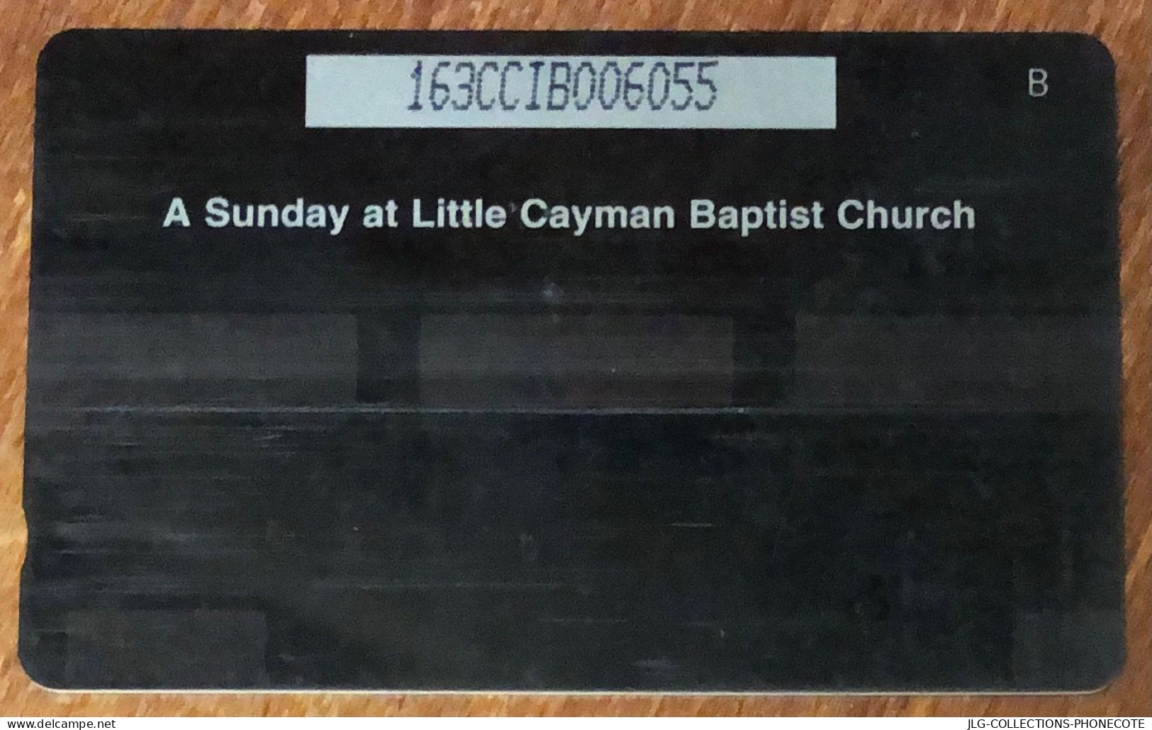CAYMAN ISLANDS BAPTIST CHURCH CI$ 10 CARIBBEAN CABLE & WIRELESS SCHEDA TELECARTE TELEFONKARTE PHONECARD CALLING CARD - Kaimaninseln (Cayman I.)