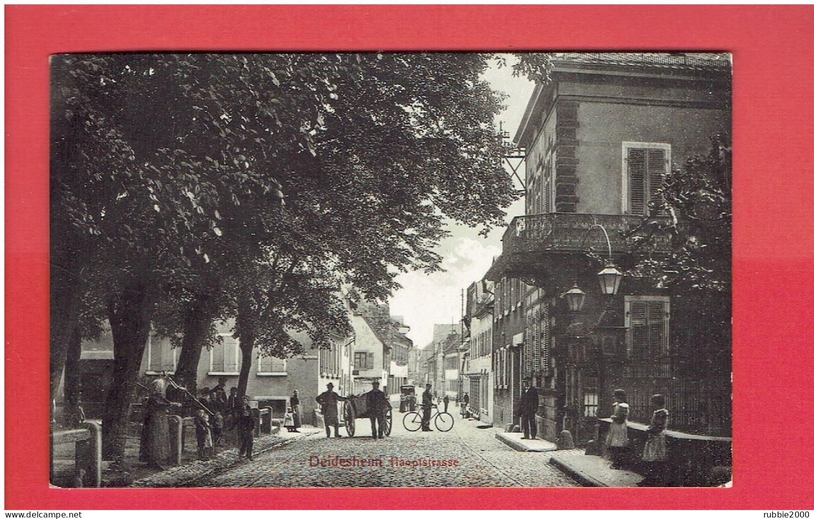 DEIDESHEIM HAUPTSTRASSE POSTKARTE IN SEHR GUTEM ZUSTAND CARTE EN TRES BON ETAT - Deidesheim