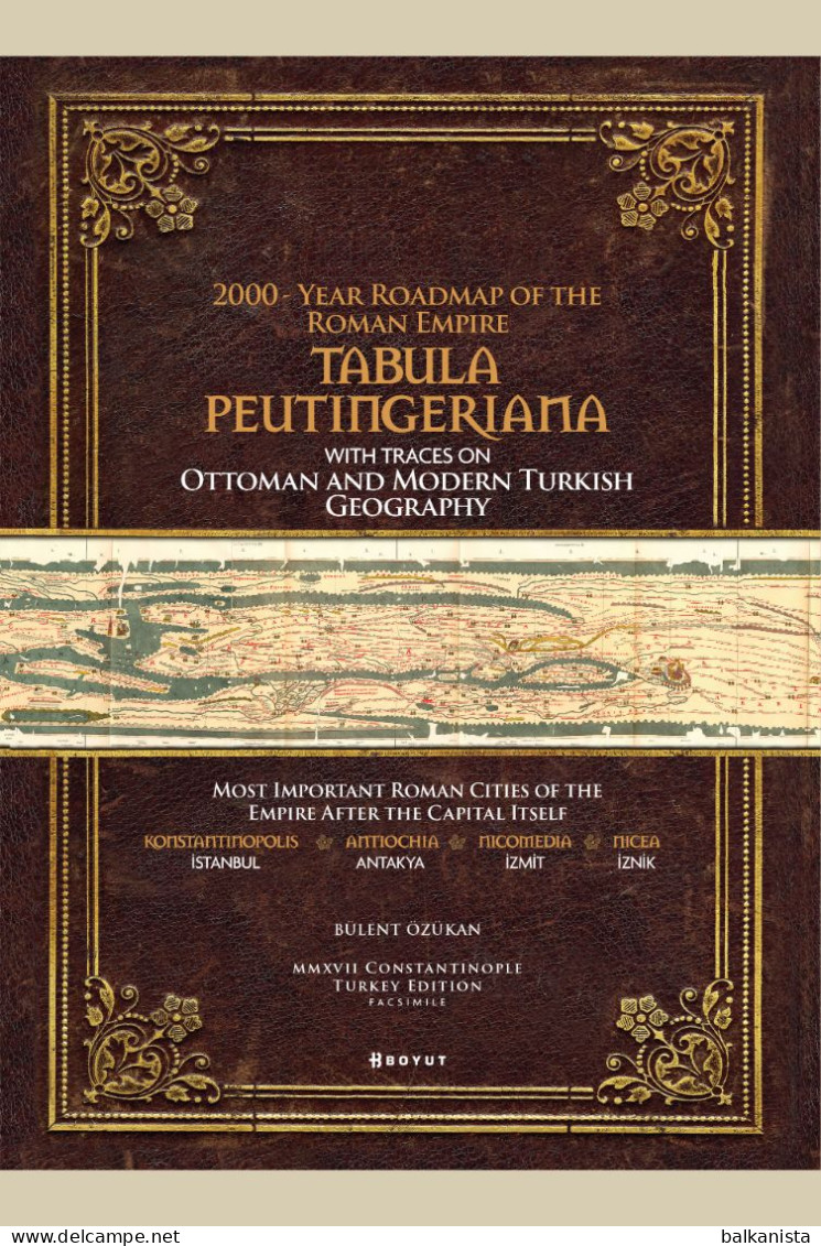 Tabula Peutingeriana Map Facsimile English Edition Roman Empire - Europa