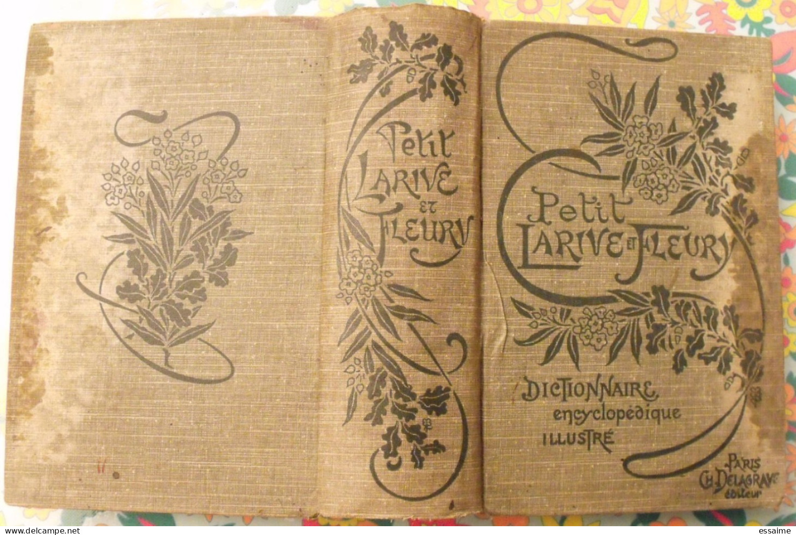 Petit Larive Et Fleury. Dictionnaire Encyclopédique Illustré. Ch. Delagrave, Paris 1901 - Dictionnaires