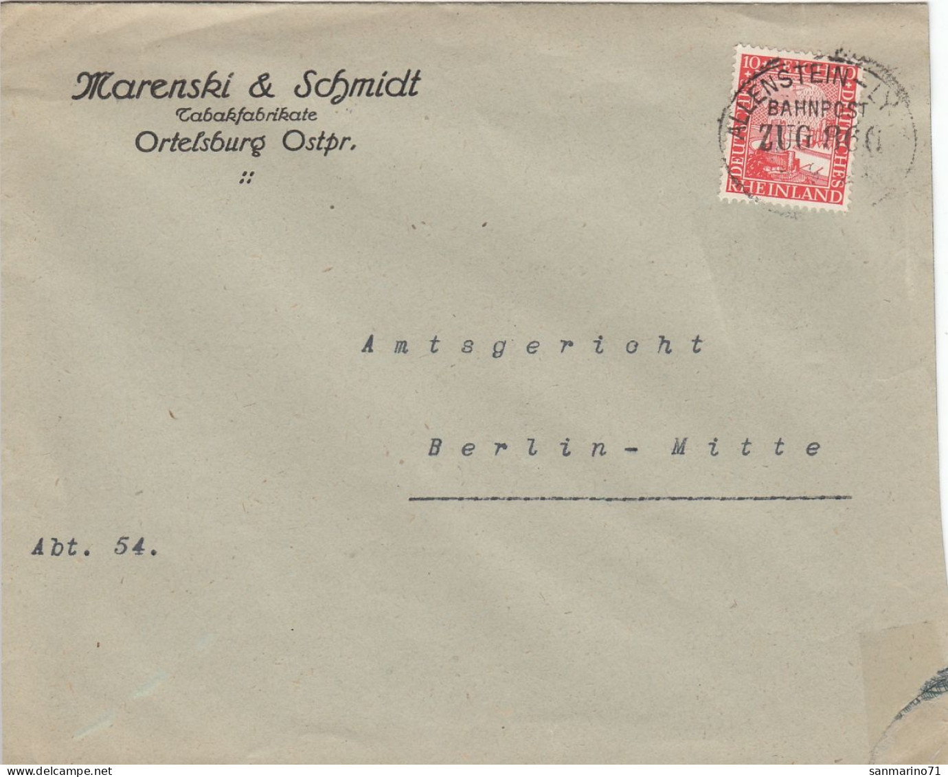 GERMANY Reich Cover 5032 - Enveloppes