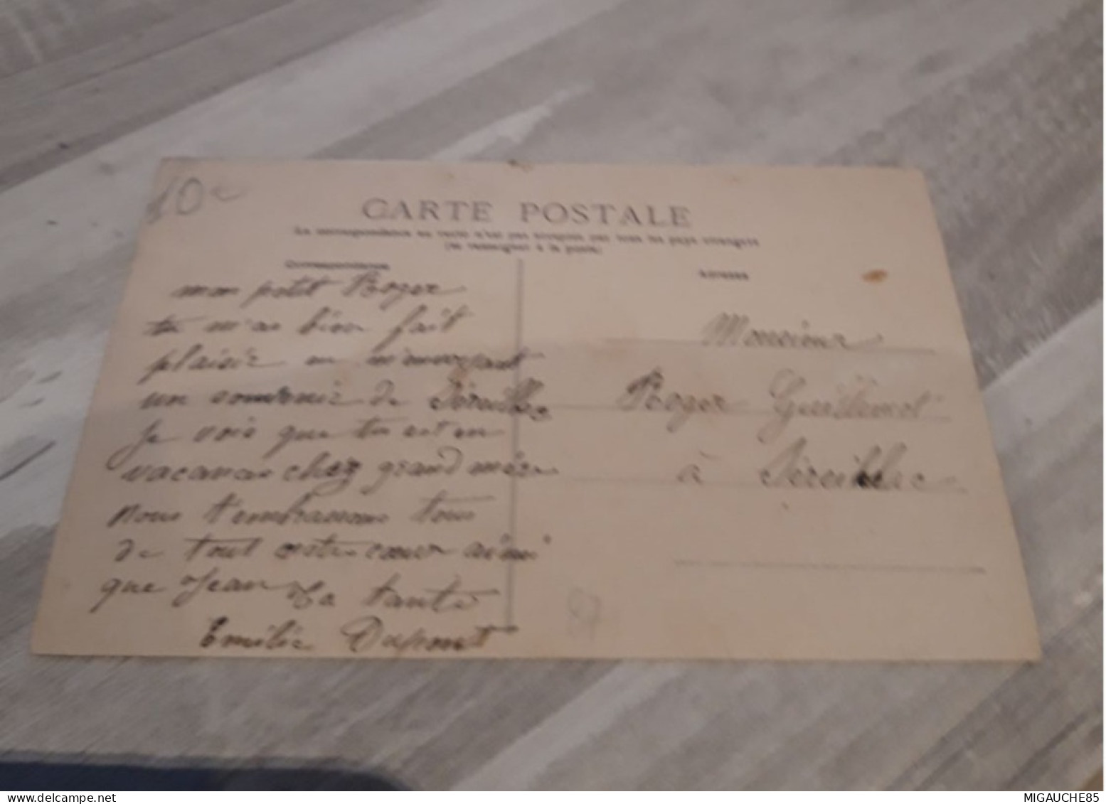 Carte Postale   BUSSIERE- POITEVINE Rue Des Basses Rues - Bussiere Poitevine