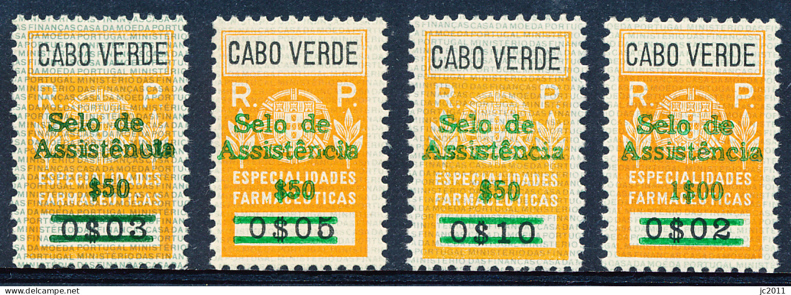 Cabo Verde - 1971 - Charaty Tax / Especialidades Farmacêuticas - MNH - Cape Verde