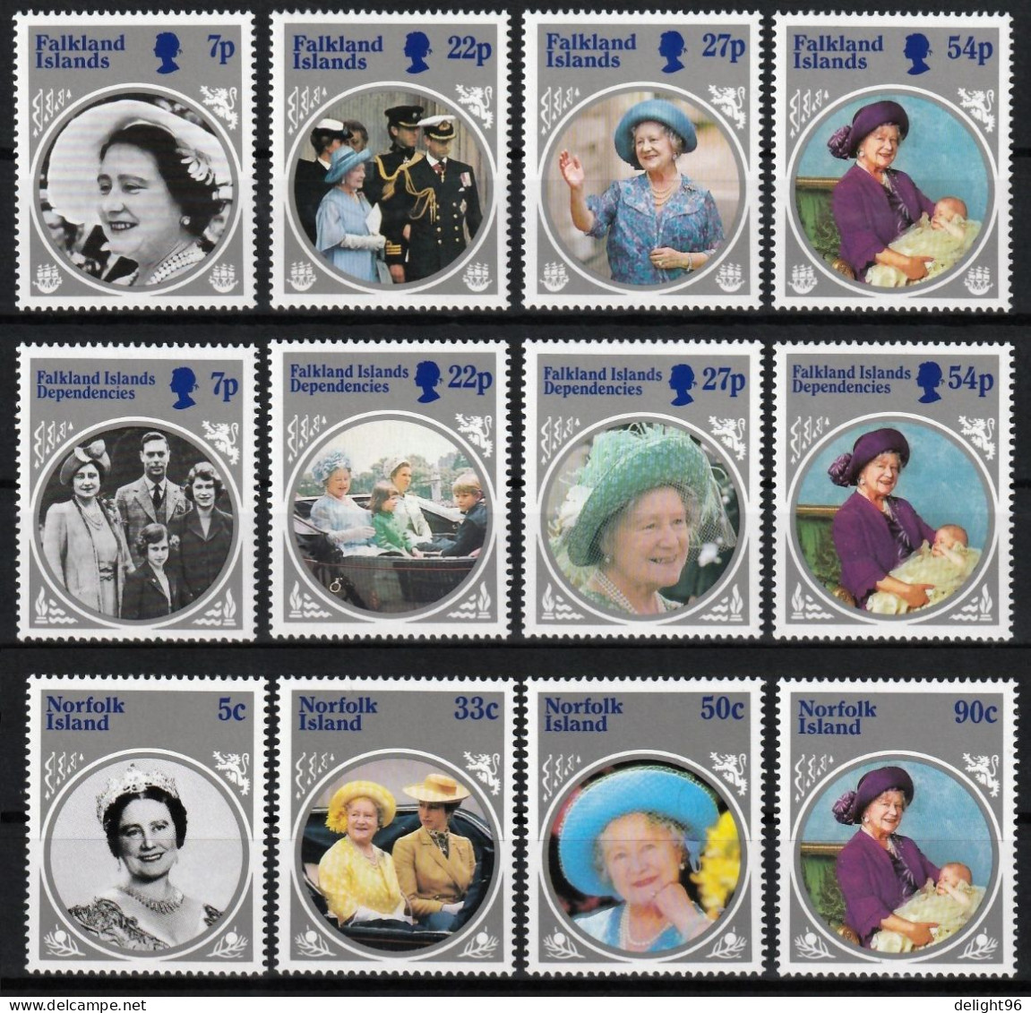 1985 British Omnibus 85th Birthday Of HM Queen Mother Elizabeth Collection (** / MNH / UMM) - Joint Issues