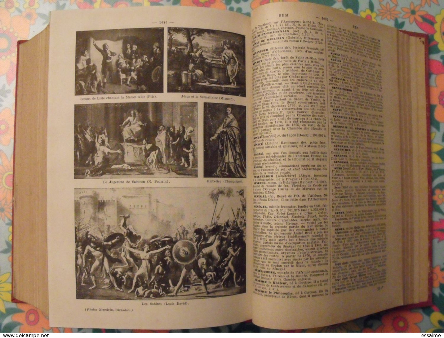 Dictionnaire Nouveau Petit Larousse Illustré. Claude Et Paul Augé. 1940 - Dictionnaires