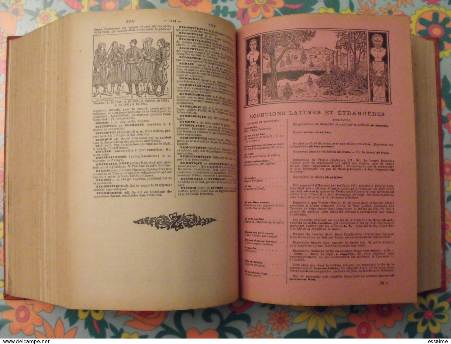 Dictionnaire Nouveau Petit Larousse illustré. Claude et Paul Augé. 1940