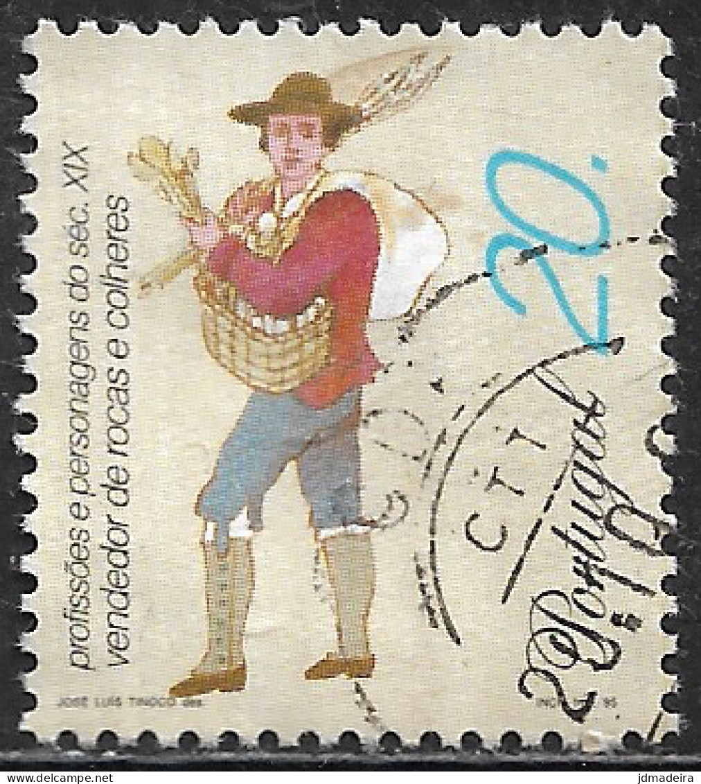 Portugal – 1995 Professions And Characters 20. Used Stamp - Oblitérés