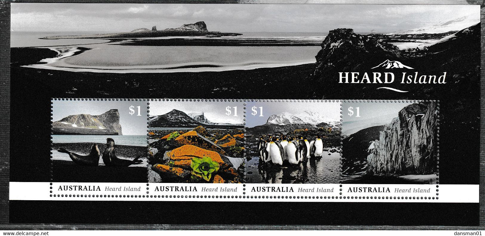 Australia 2017 Heard Island Sheet Mint Never Hinged - Neufs