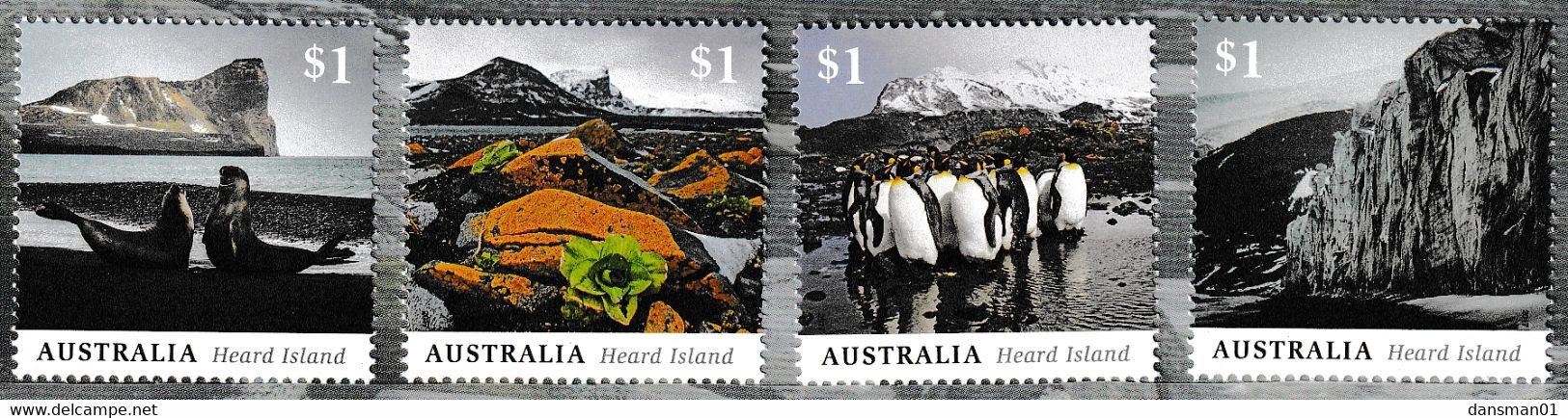 Australia 2017 Heard Island Mint Never Hinged - Neufs