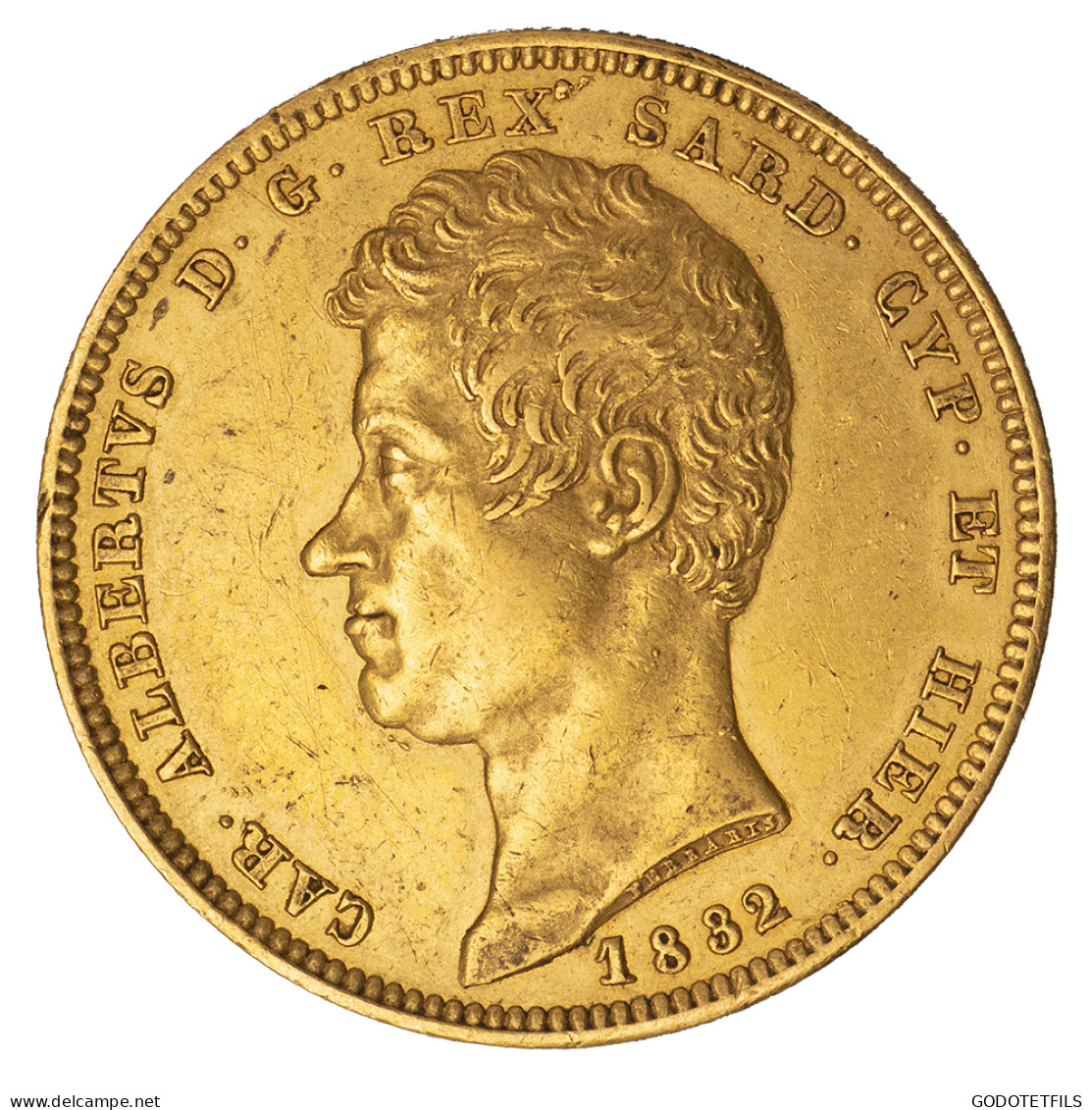 Royaume De Sardaigne-100 Lire Charles-Albert 1832 Gênes - Piamonte-Sardaigne-Savoie Italiana