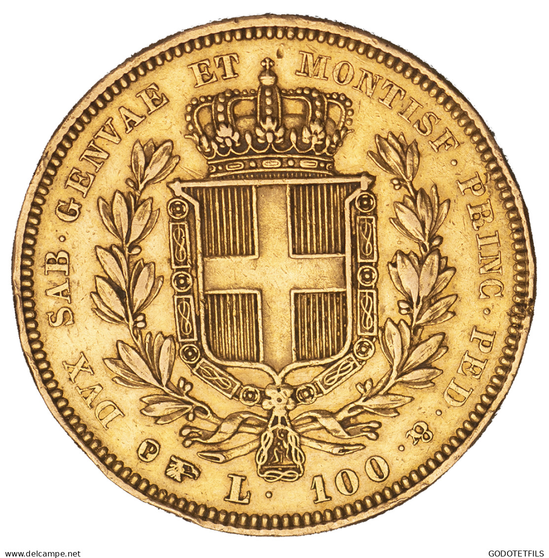 Royaume De Sardaigne-100 Lire Charles-Albert 1835 Turin - Piamonte-Sardaigne-Savoie Italiana