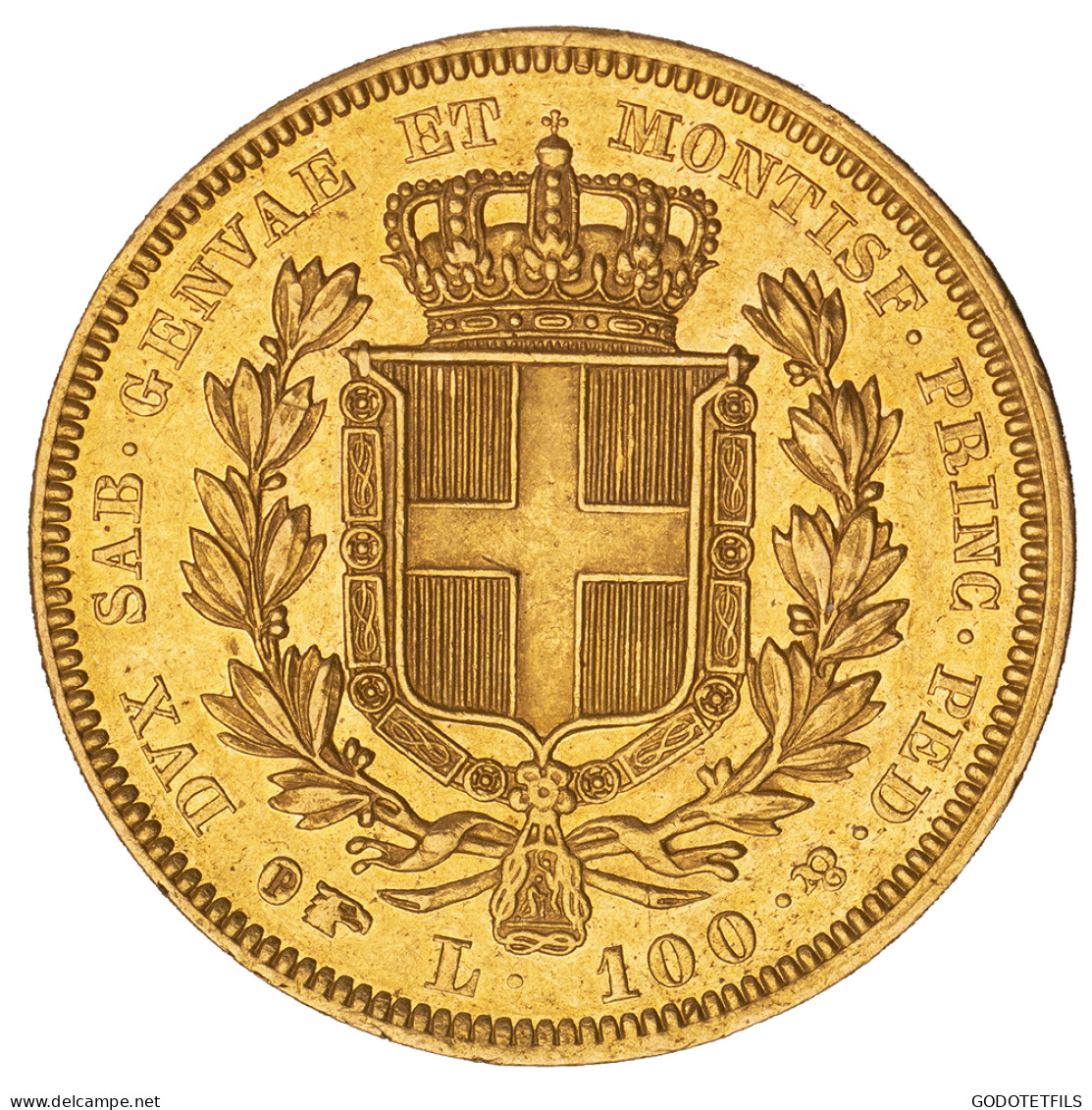 Royaume De Sardaigne-100 Lire Charles-Albert 1834 Turin - Piamonte-Sardaigne-Savoie Italiana