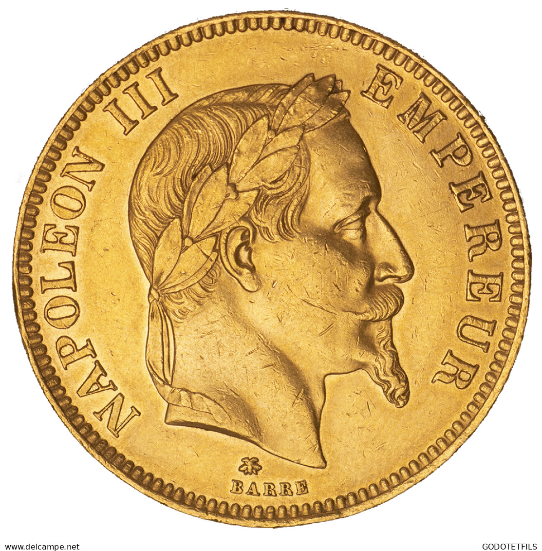 Second-Empire-100 Francs Napoléon III Tête Laurée 1862 Paris - 100 Francs (goud)