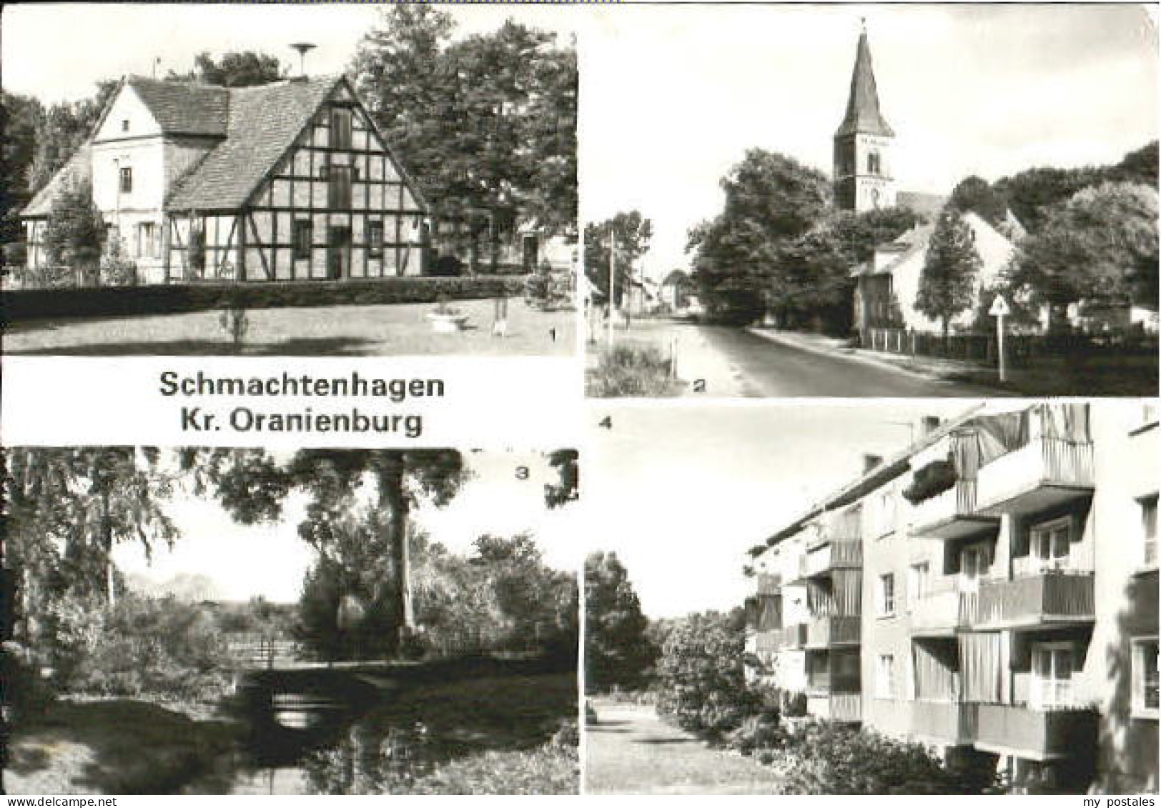 70093261 Schmachtenhagen Schmachtenhagen  X 1997 Schmachtenhagen - Oranienburg