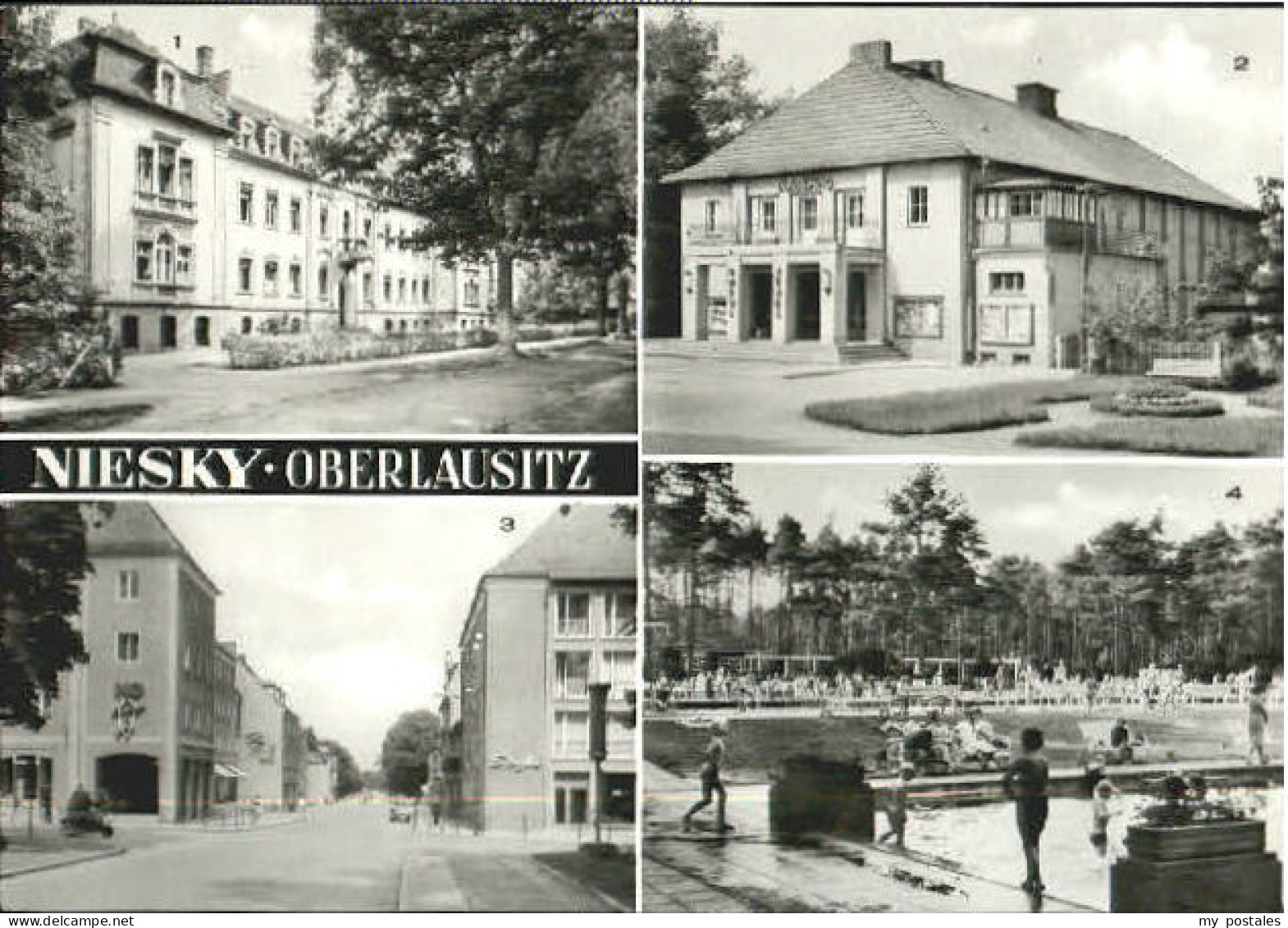 70091826 Niesky Niesky Krankenhaus Platz Bad X 1981 Niesky - Niesky
