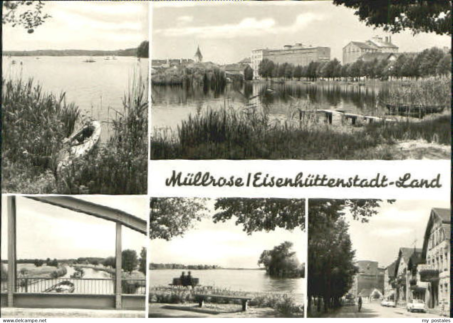 70091803 Muellrose Muellrose Eisenhuettenstadt-Land O 1980 Muellrose - Müllrose