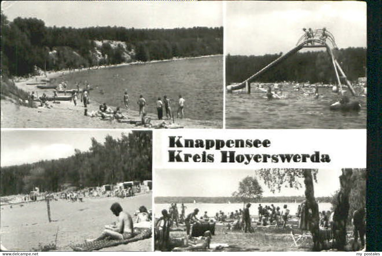 70091650 Knappensee Oberlausitz Strand X 1987 Knappensee-Gross Saerchen - Lohsa