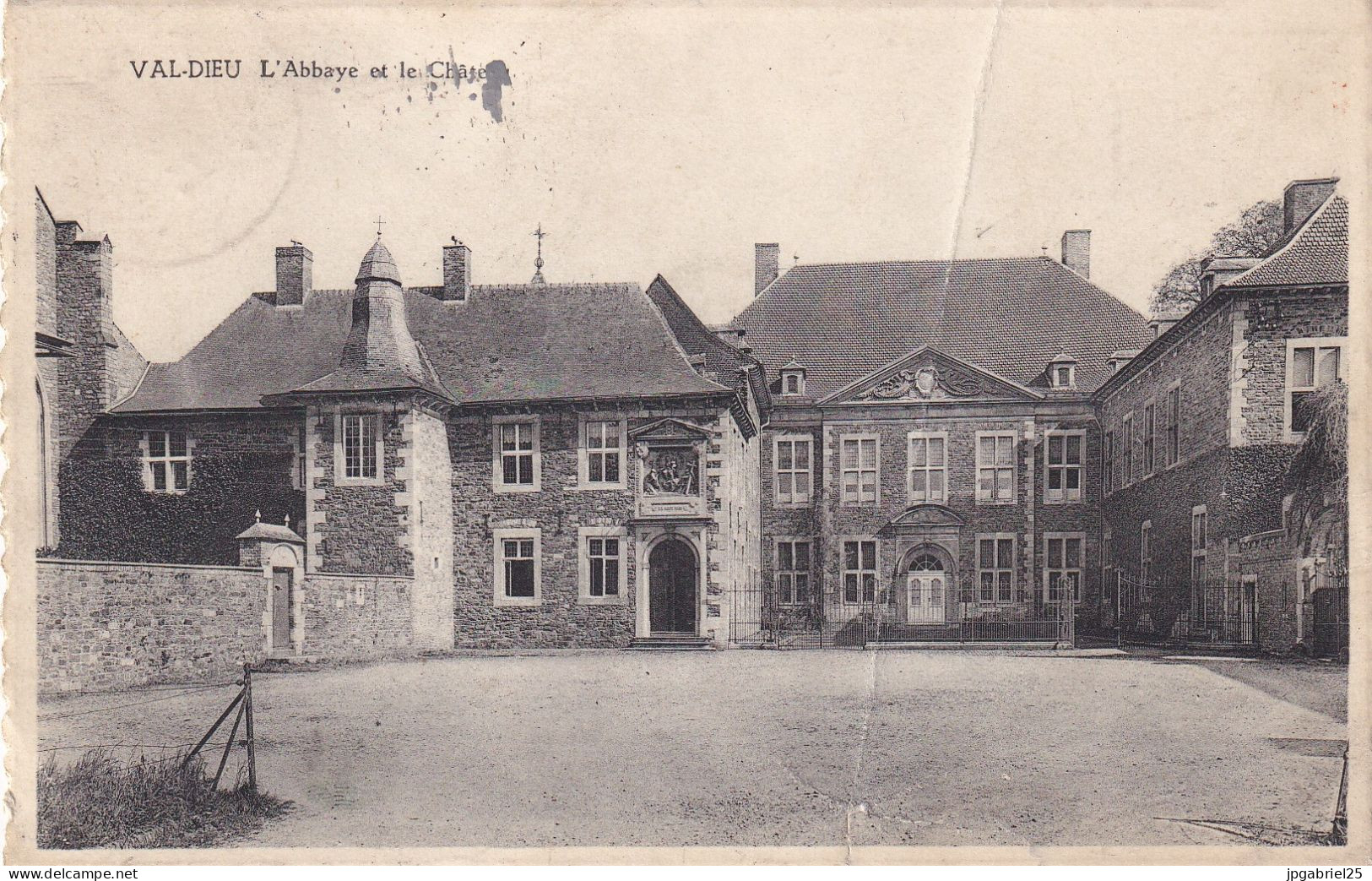 Aubel Val Dieu L Abbaye Et Le Chateau - Aubel