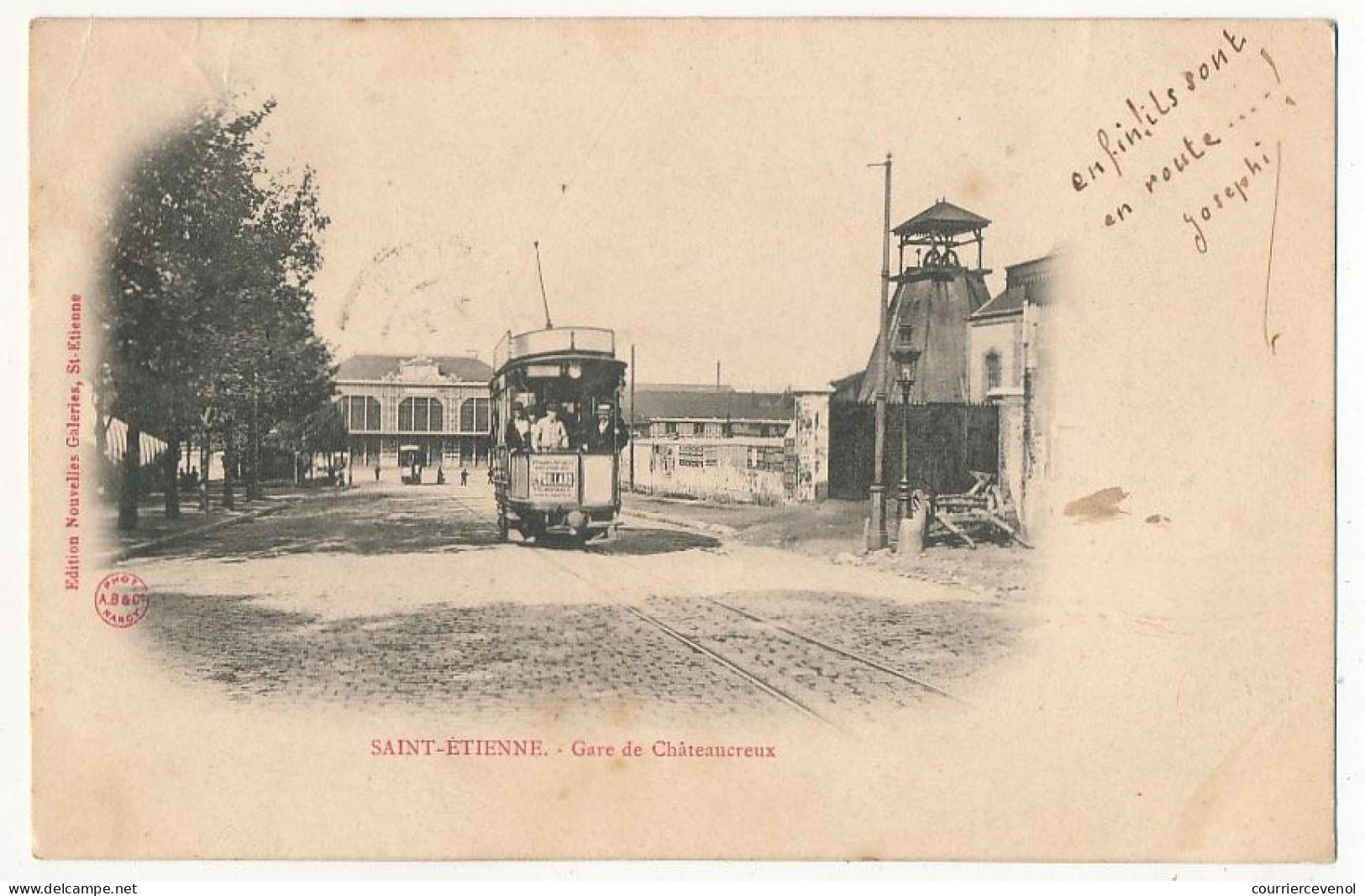 CPA - SAINT-ETIENNE (Loire) - Gare De Chateauroux - Saint Etienne