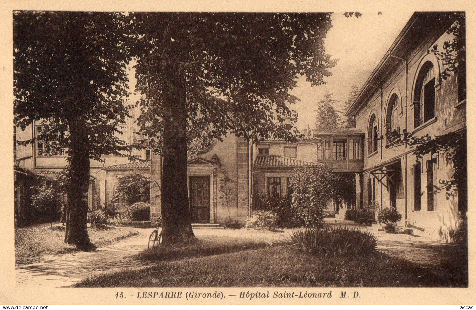 CPA - N - GIRONDE - LESPARRE - HOPITAL SAINT LEONARD - Lesparre Medoc