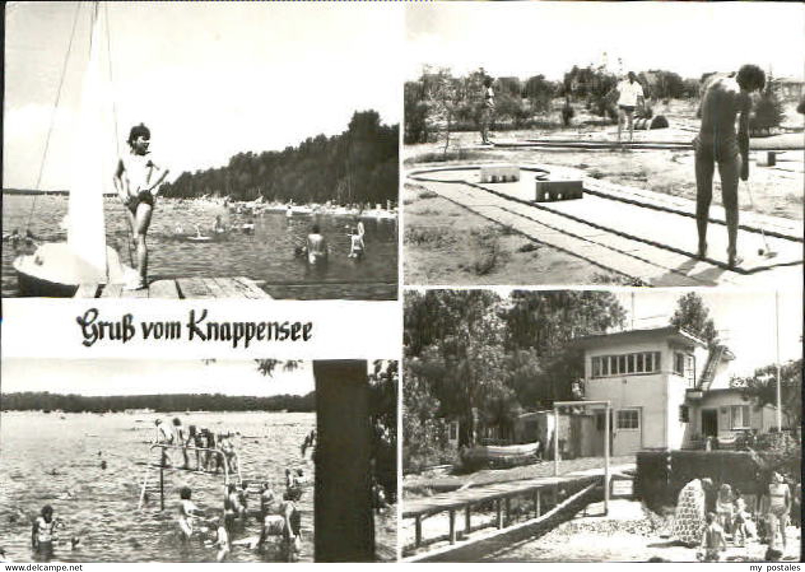 70089480 Knappensee Oberlausitz Bucht Anlagen  X 1984 Knappensee-Gross Saerchen - Lohsa