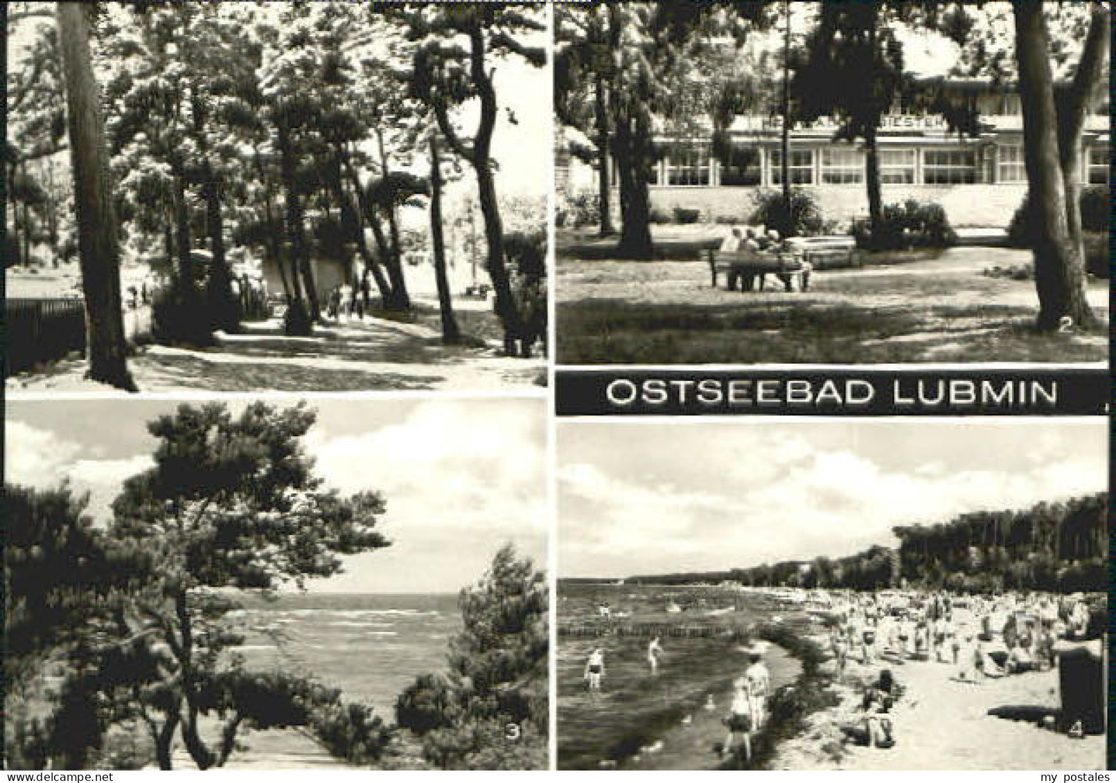 70089339 Lubmin Ostseebad Lubmin Promenade See Strand X 1960 Lubmin - Lubmin