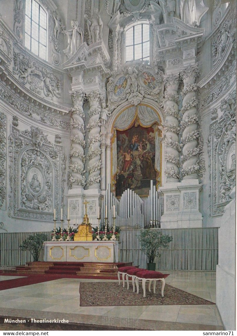 POSTCARD 1407,Germany,Munchen - Kirchen U. Kathedralen