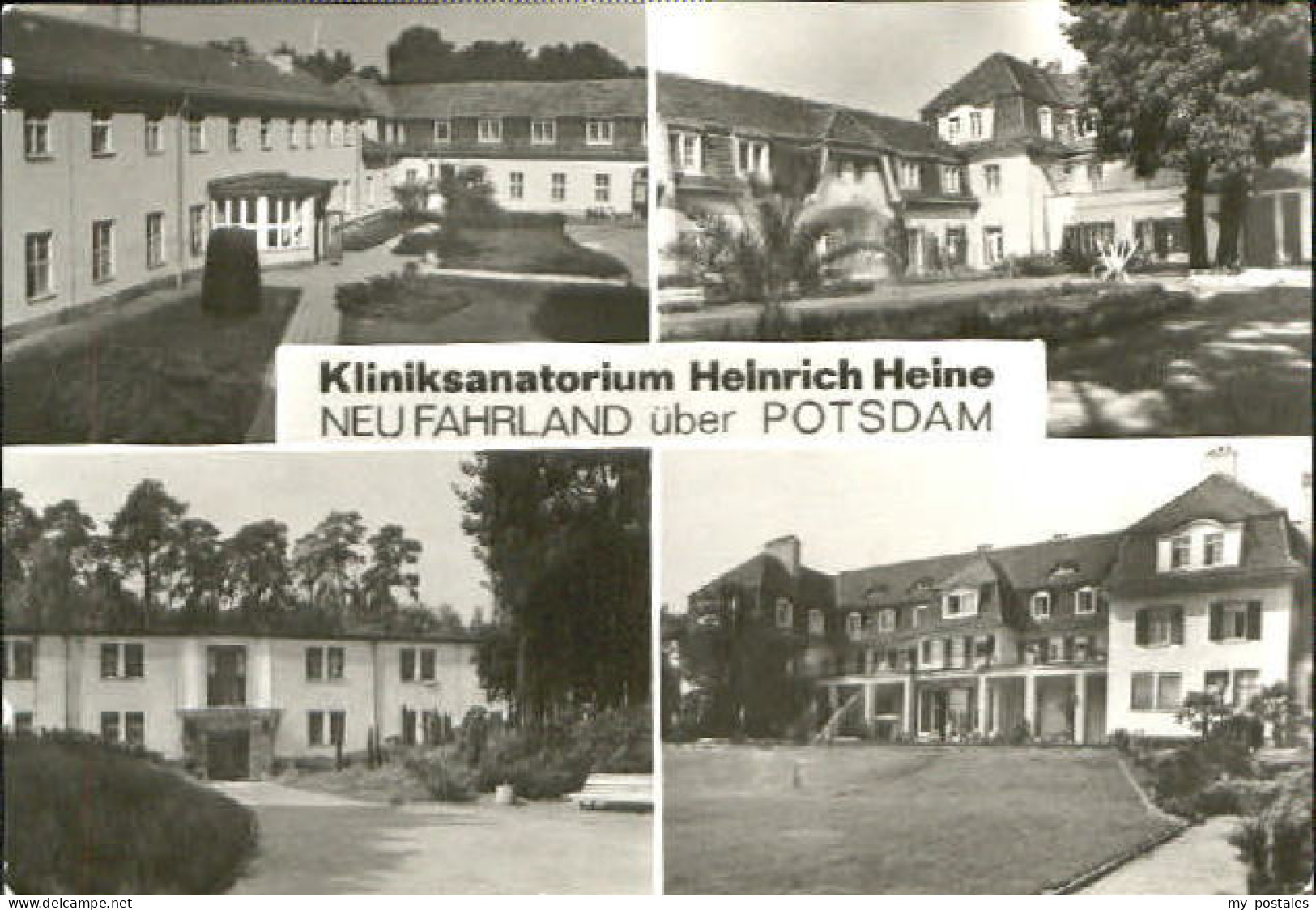 70088376 Neufahrland Neufahrland Sanatorium X 1987 Beelitz - Beelitz