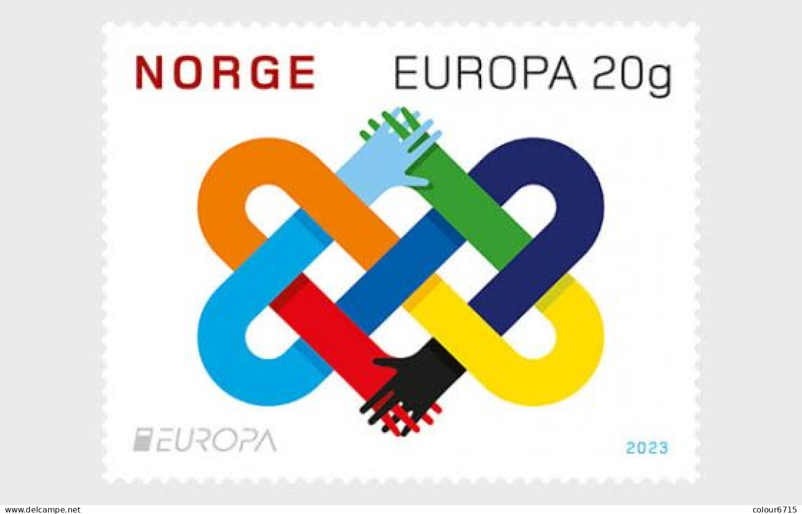 Norway 2023 Europa - Peace - The Highest Value Of Humanity Stamp 1v MNH - Nuovi
