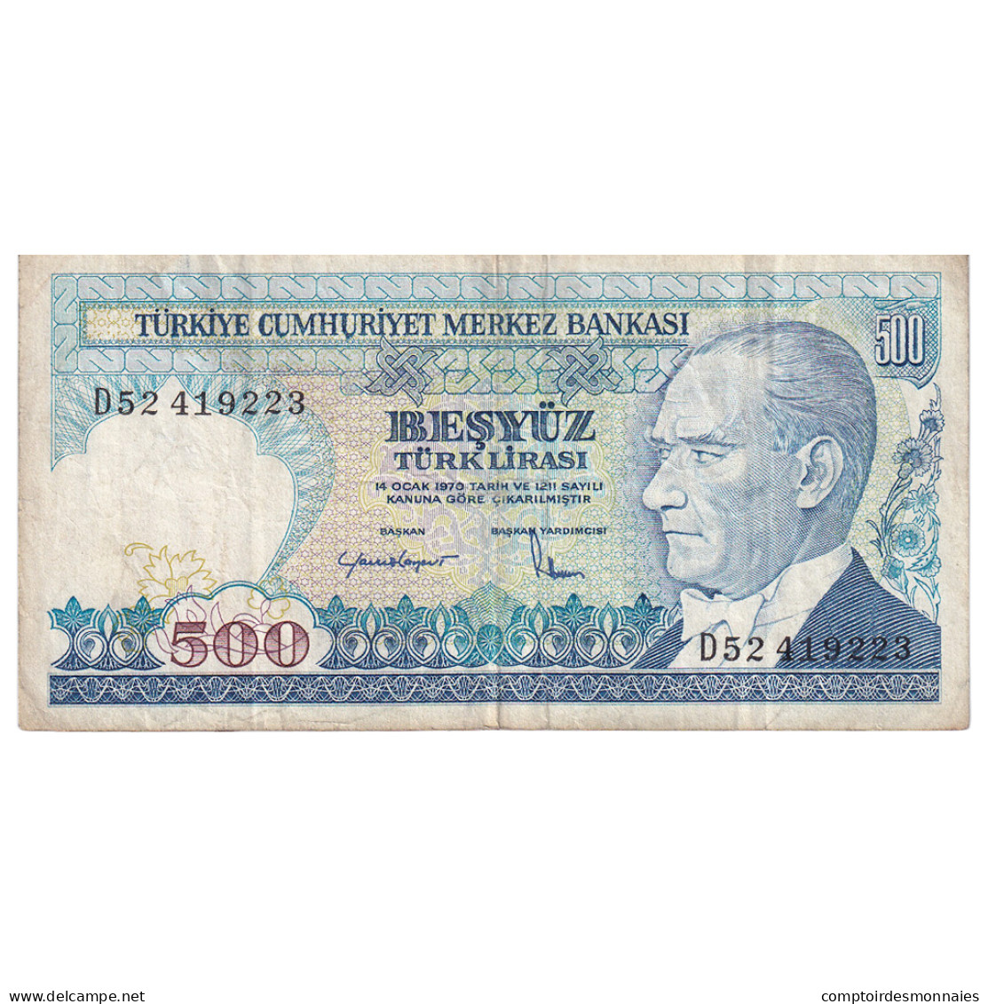 Billet, Turquie, 500 Lira, 1984, KM:195, TB - Turquie