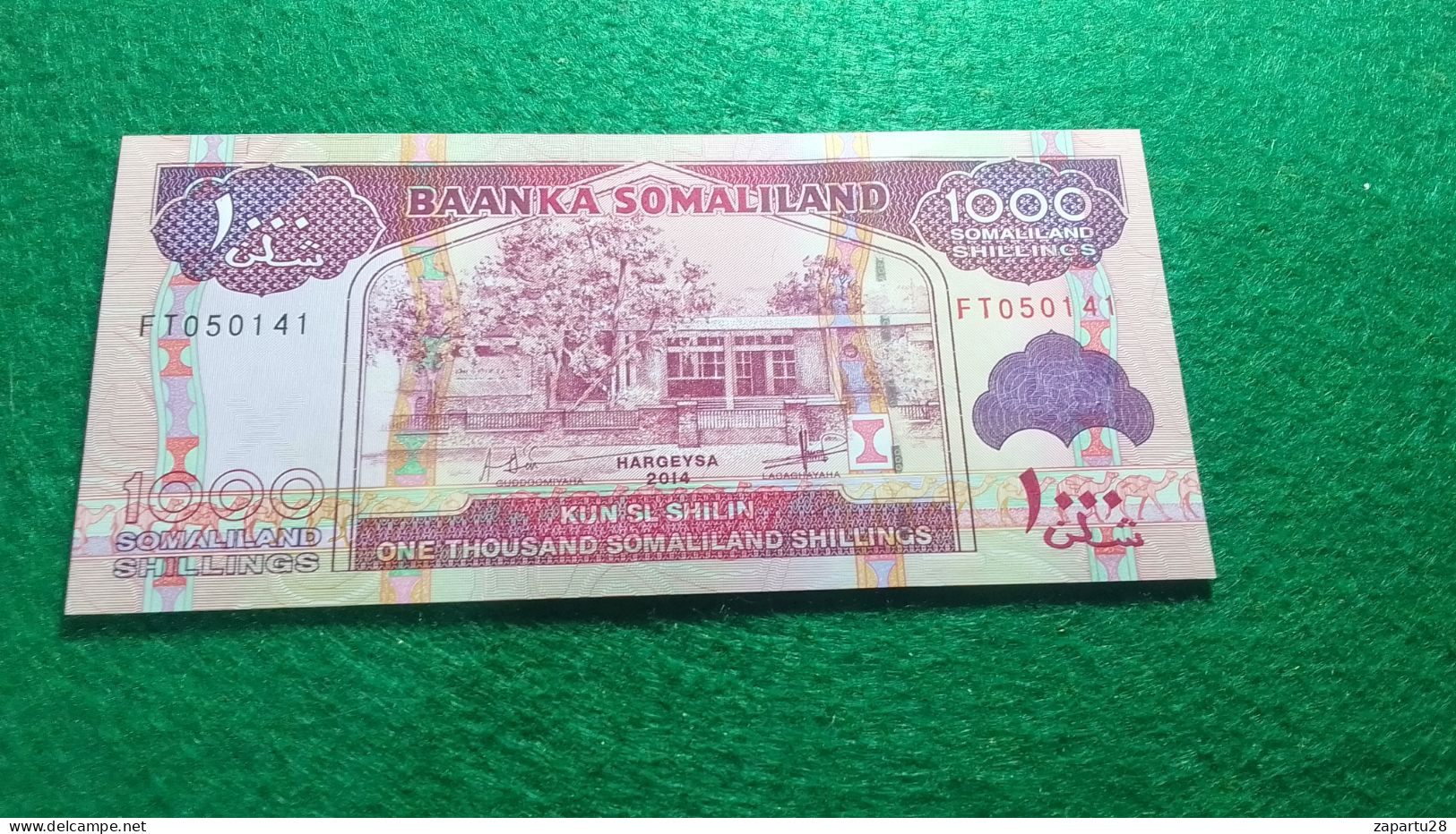 SOMALİLAND-    1000    SCH.    UNC - Somalia