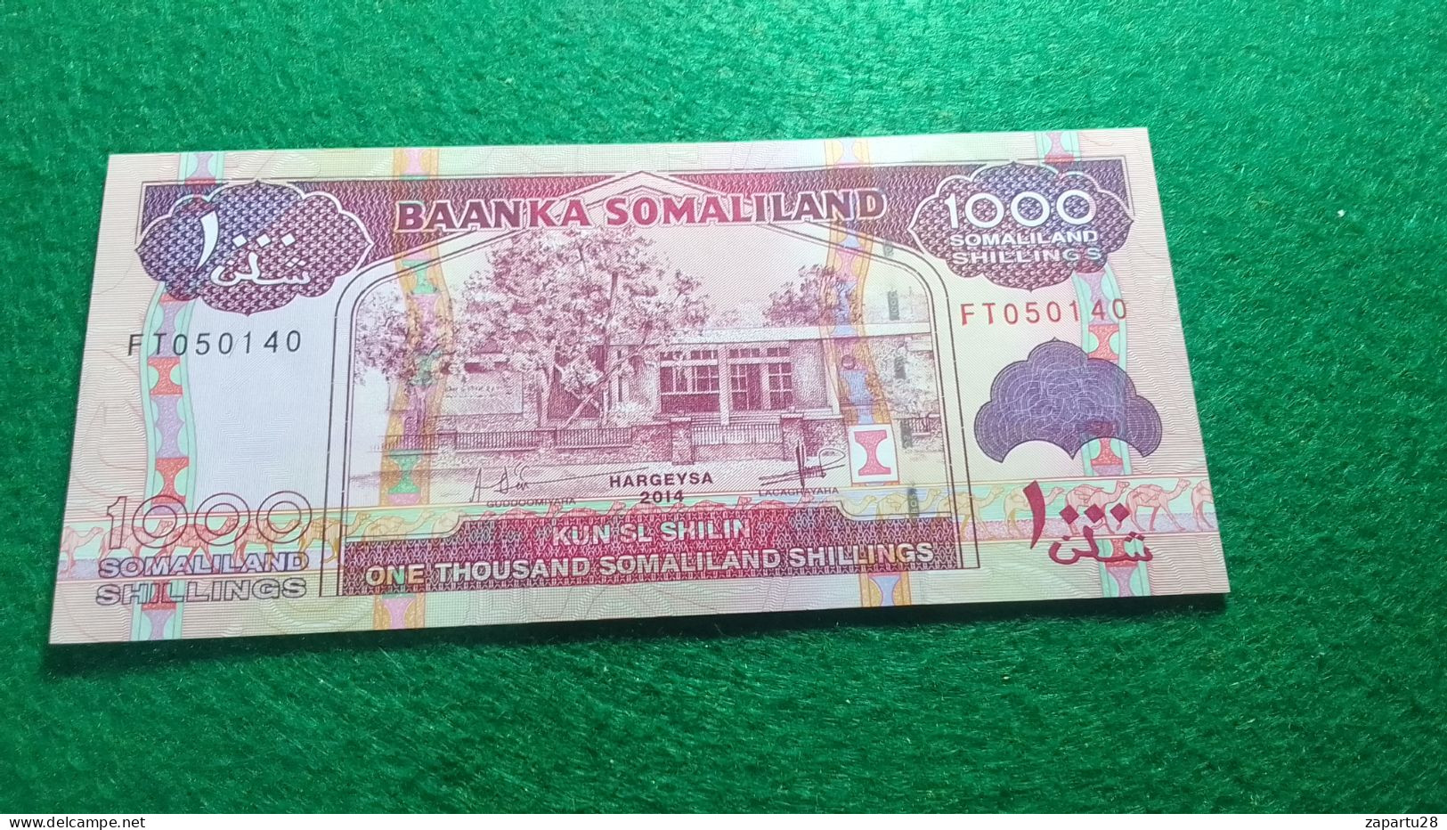 SOMALİLAND-    1000    SCH.    UNC - Somalia