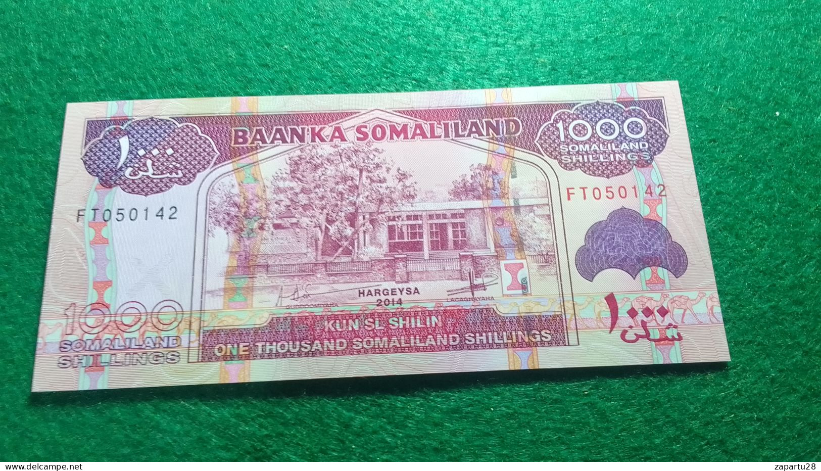SOMALİLAND-    1000    SCH.    UNC - Somalia