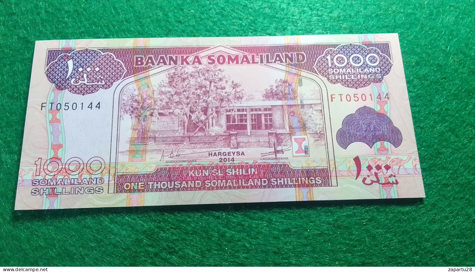 SOMALİLAND-    1000    SCH.    UNC - Somalie