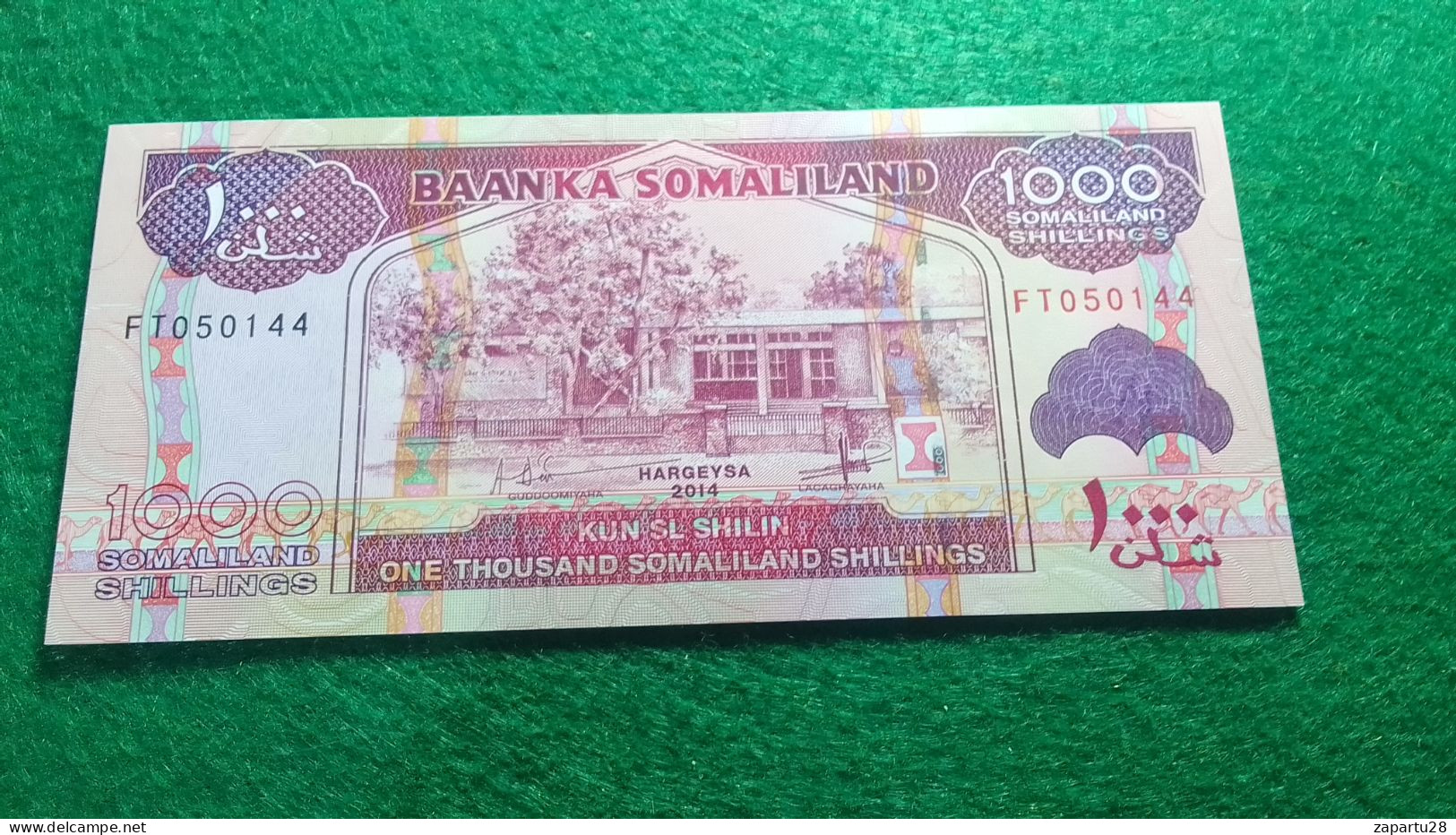 SOMALİLAND-    1000    SCH.    UNC - Somalia