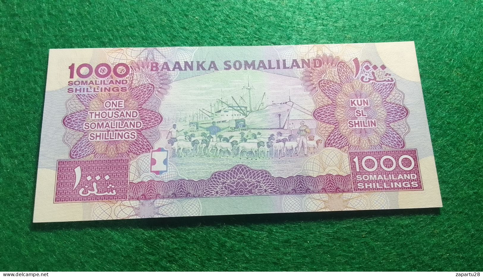 SOMALİLAND-    1000    SCH.    UNC - Somalie