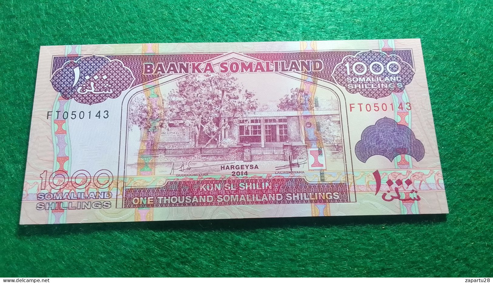 SOMALİLAND-    1000    SCH.    UNC - Somalië