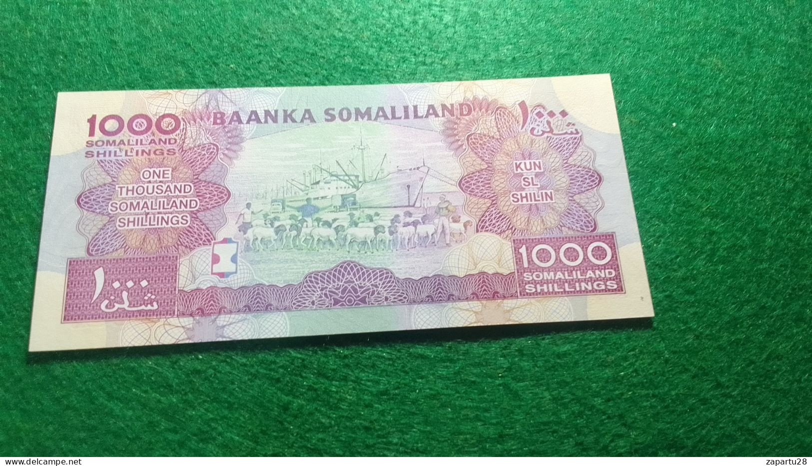 SOMALİLAND-    1000    SCH.    UNC - Somalie