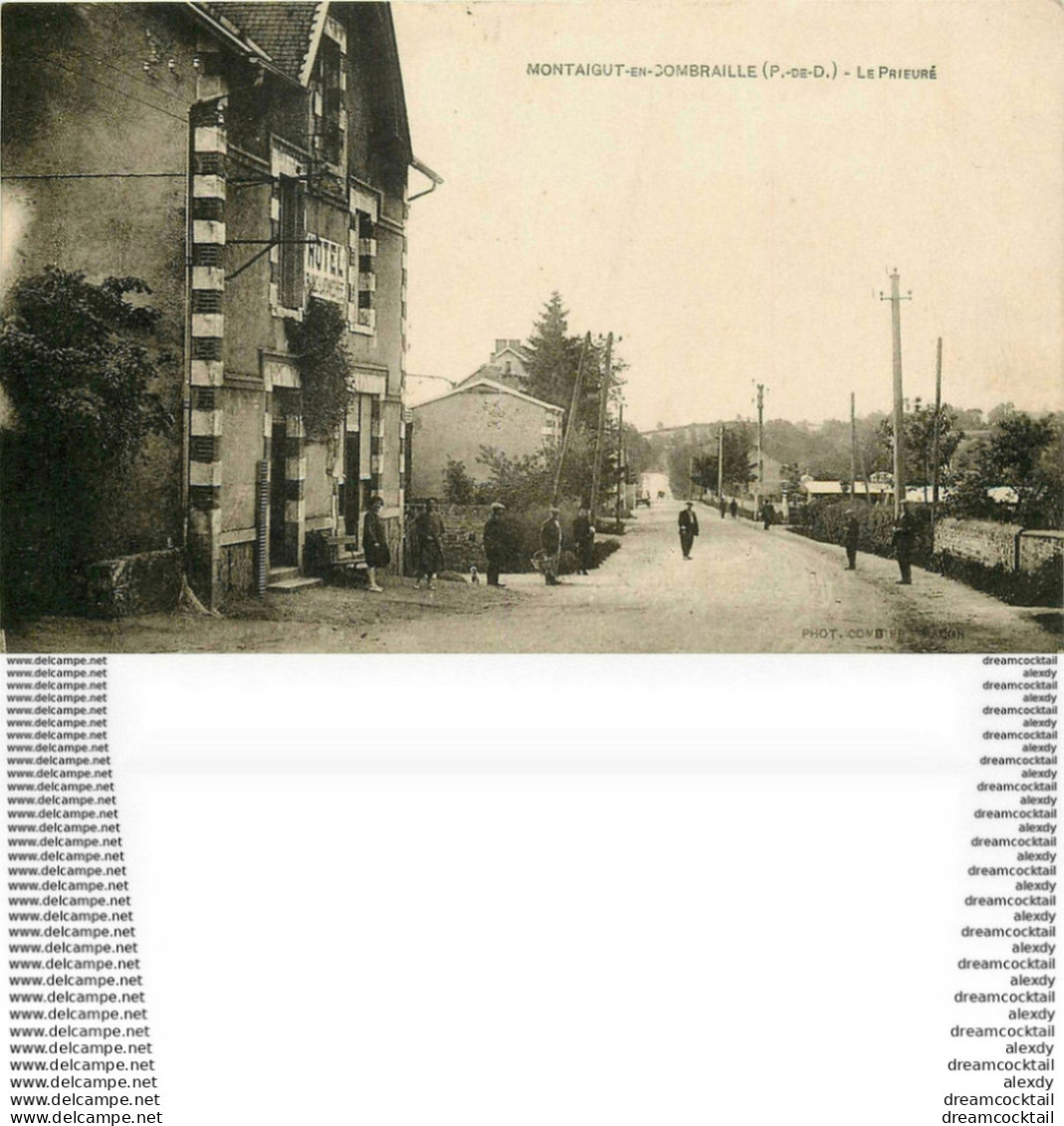 WW 63 MONTAIGUT-EN-COMBRAILLE. Hôtel Vers Le Prieuré - Montaigut