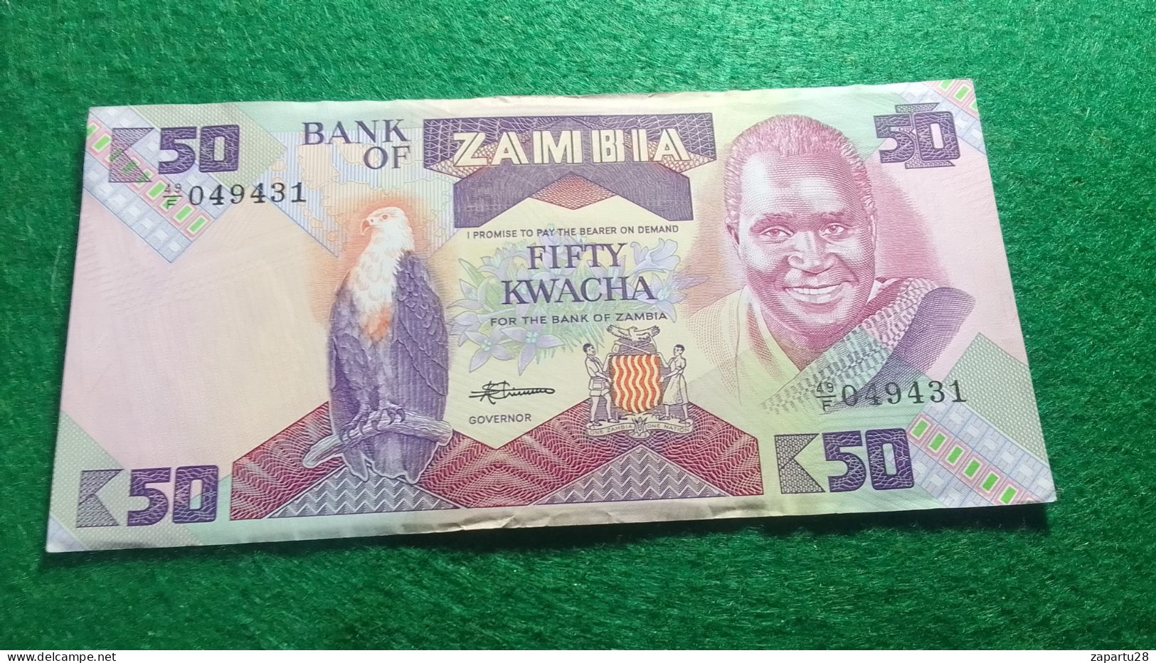 ZAMBİYA-    50    .KWACHA    UNC - Sambia