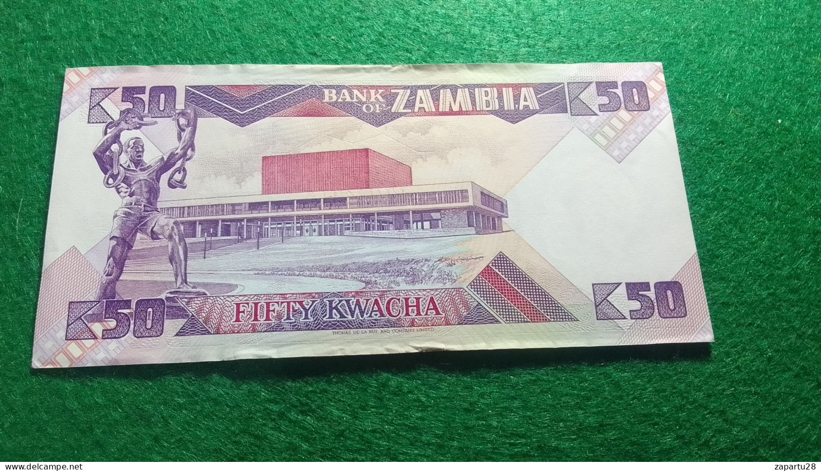 ZAMBİYA-    50    .KWACHA    UNC - Zambia