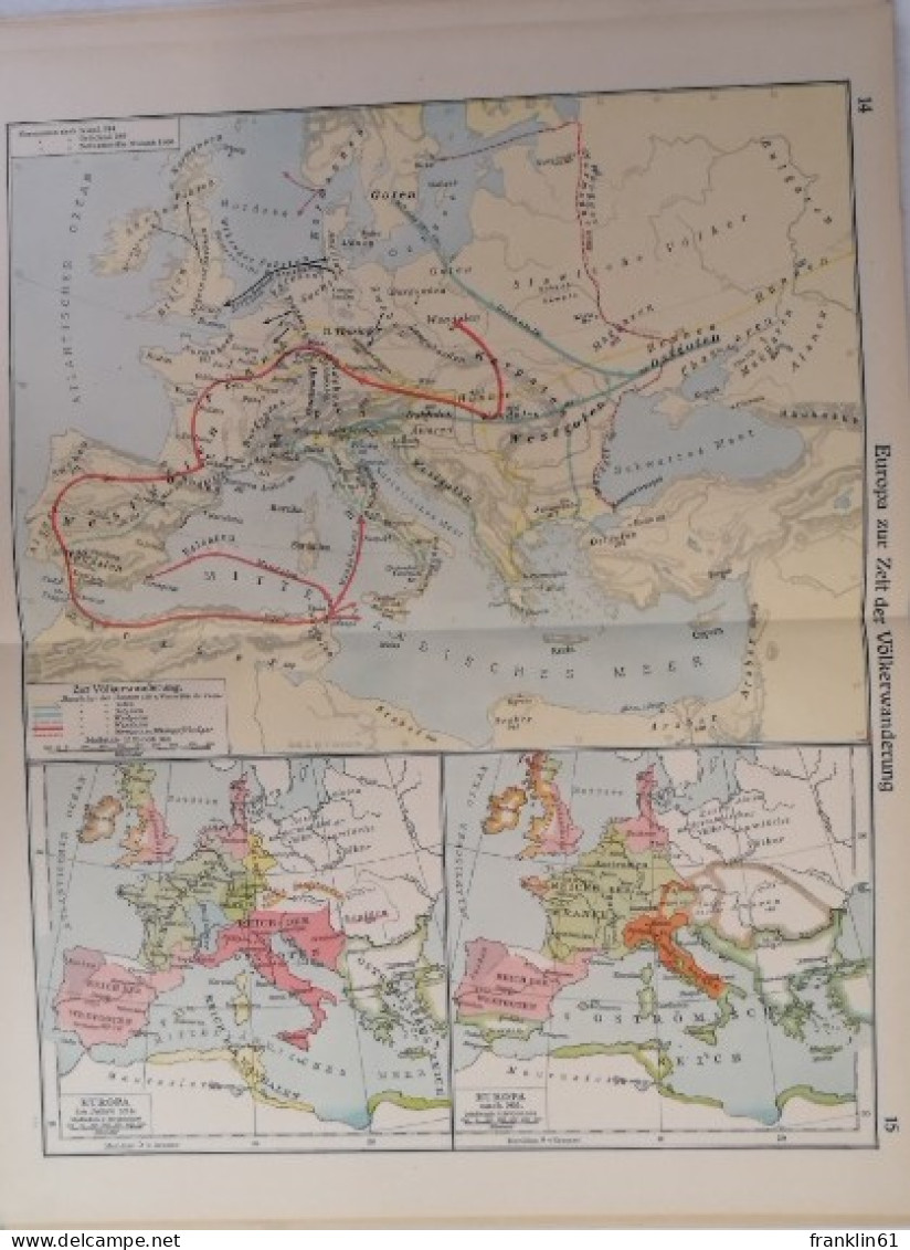 Historischer Schul-Atlas. Kleine Ausgabe. - Landkarten