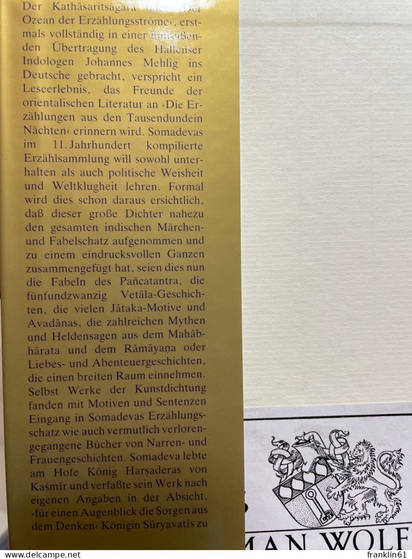 Der Ozean Der Erzählungsströme. Band 1 Und 2 Im Schuber. - Sonstige & Ohne Zuordnung