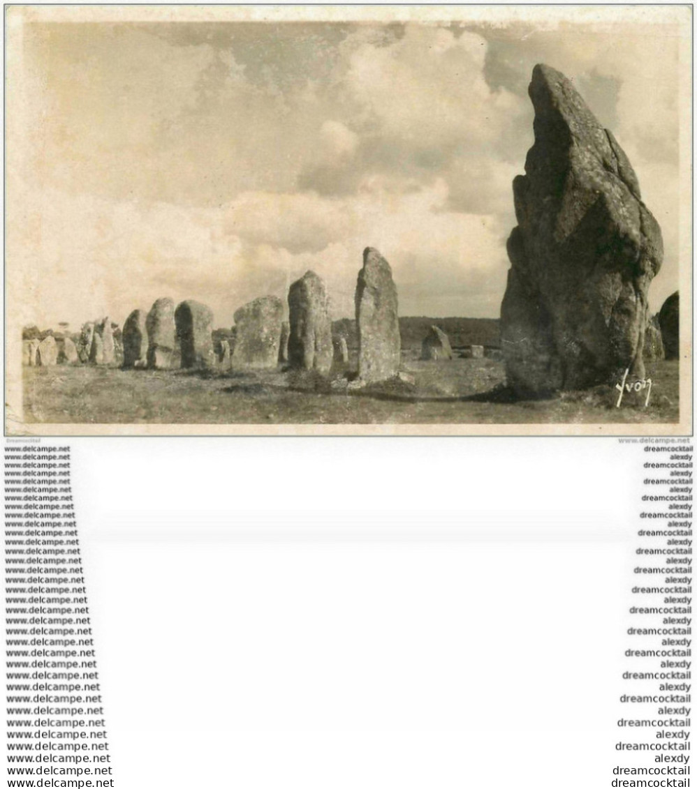 Dolmens Et Menhirs. CARNAC. Alignements De Ker Ménec - Dolmen & Menhire