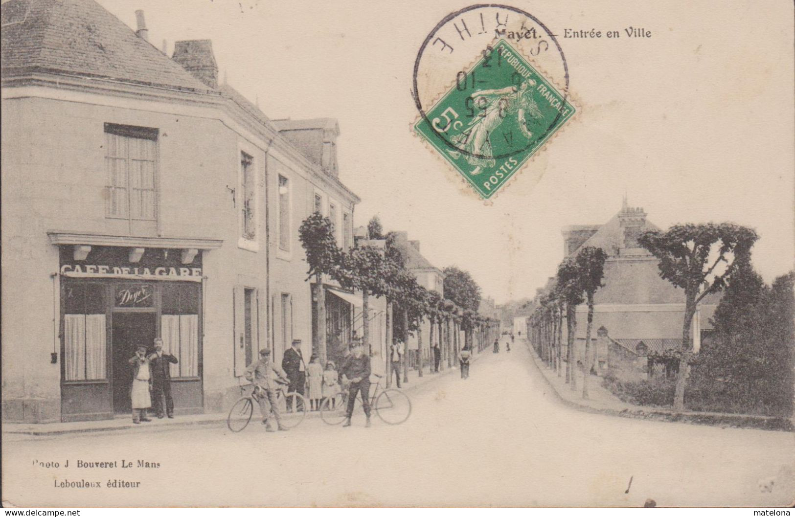 72 - SARTHE MAYET ENTREE EN VILLE - Mayet