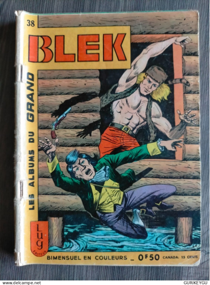 Bd BLEK Le Roc N° 38 LUG En EO Du 20/01/1965 - Blek