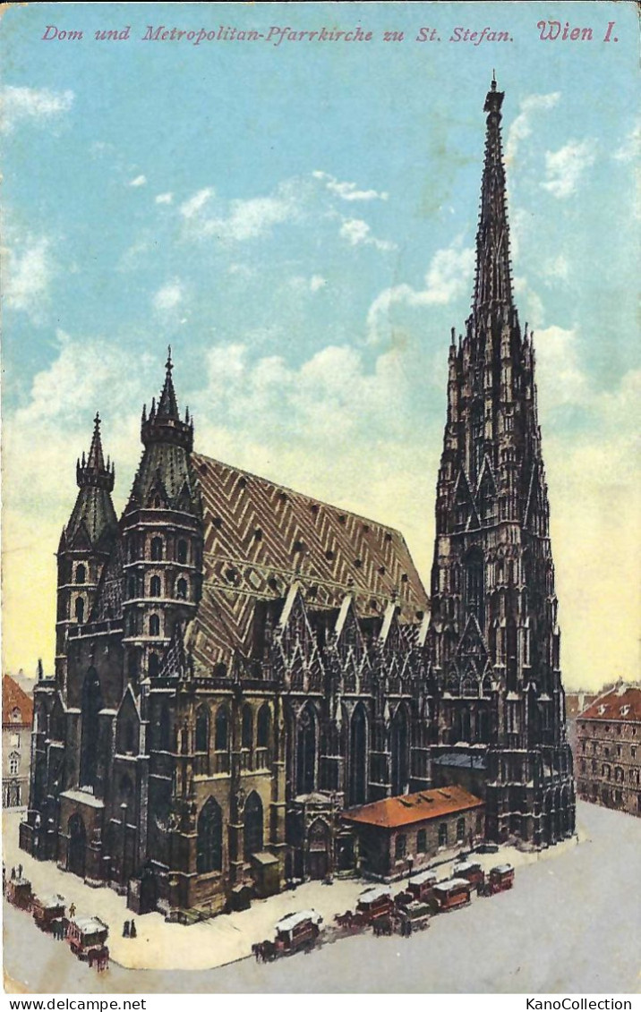 Wien, Dom Und Metroplitan-Pfarrkirche Zu St. Stefan, Gelaufen 1926 - Stephansplatz