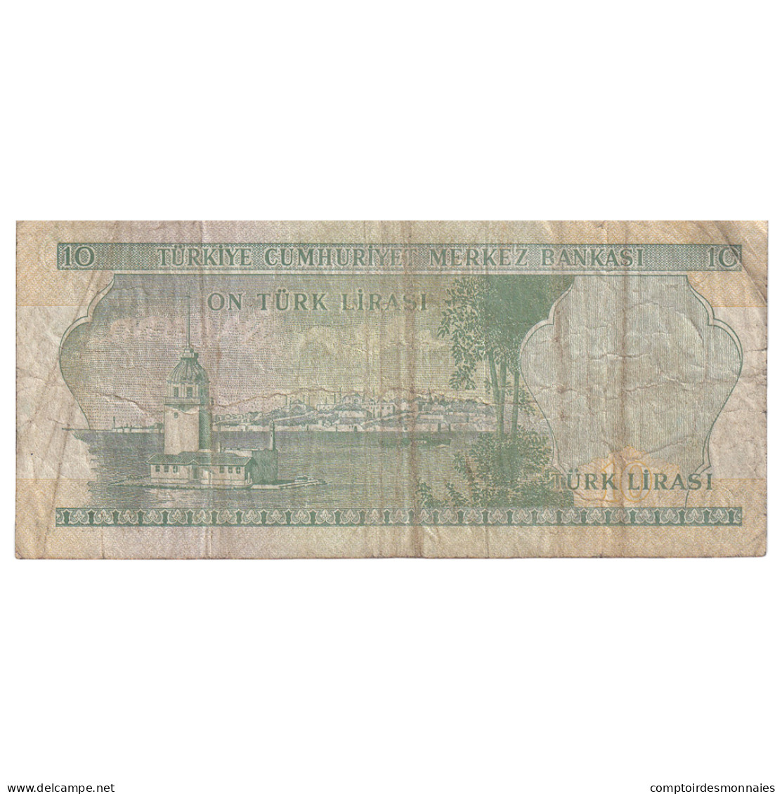 Billet, Turquie, 10 Lira, 1970, KM:186, TB - Turquie